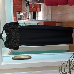Liz Claiborne size 10 black formal dress